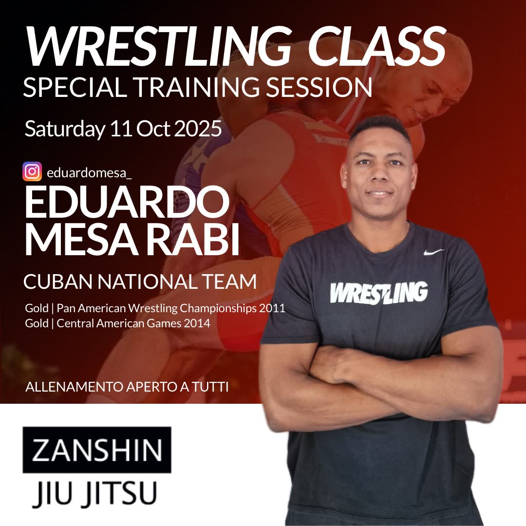 wrestling per bjj: classe di lotta libera con eduardo mesa