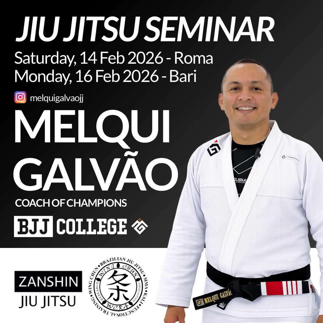 seminario bjj con melqui galvao roma zanshin jiujitsu