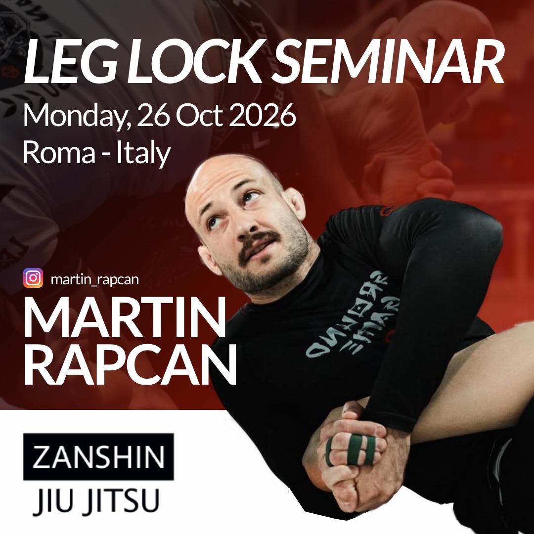 seminario bjj su leglock con martin rapcan roma
